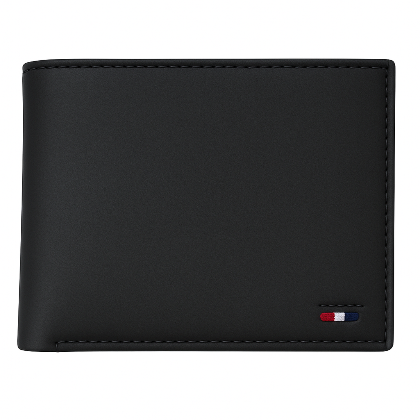 Cow Leather High Capacity Wallet with Coin Zipper Matte Finish