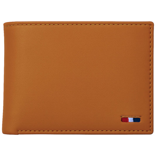 Cow Leather High Capacity Wallet with Coin Zipper Matte Finish
