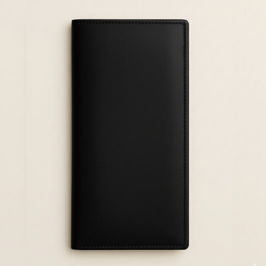 Premium Long Leather Wallet for Men with Mobile Pocket