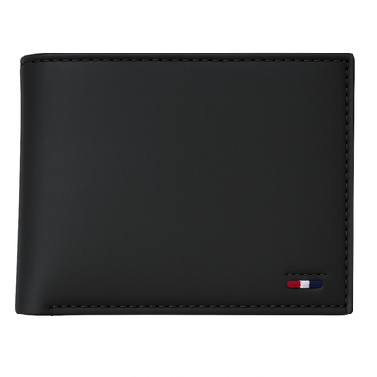 Cow Leather High Capacity Wallet with Coin Zipper Matte Finish