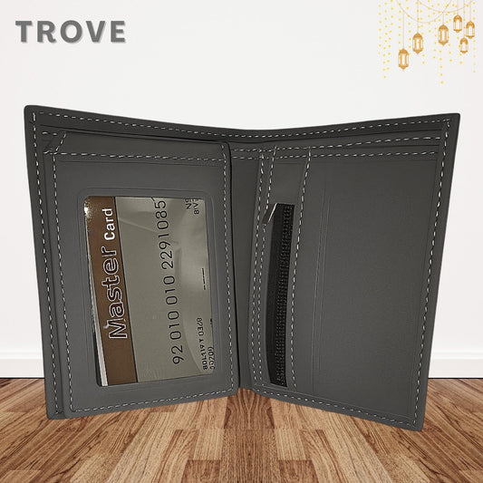 Luxury Export Quality Cow Leather Bi-Fold Wallet Matte Finish