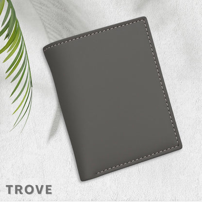 Luxury Export Quality Cow Leather Bi-Fold Wallet Matte Finish