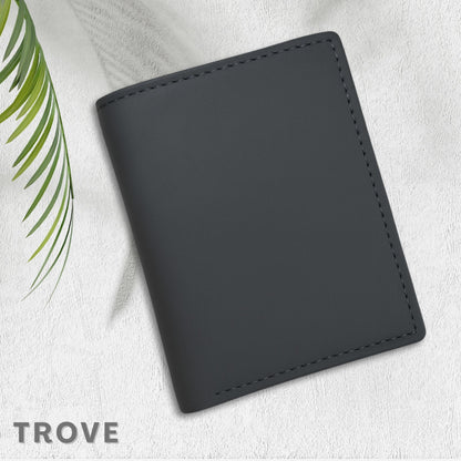 Luxury Export Quality Cow Leather Bi-Fold Wallet Matte Finish