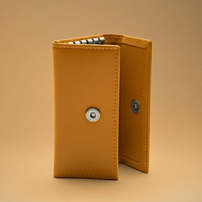 Premium Cow Leather Key Holder with 6 Key Hooks