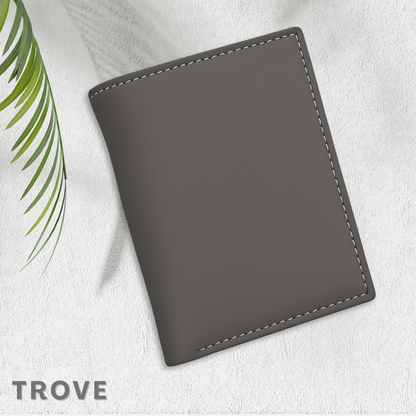Luxury Export Quality Cow Leather Bi-Fold Wallet Matte Finish