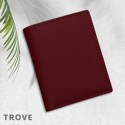 Luxury Export Quality Cow Leather Bi-Fold Wallet Matte Finish